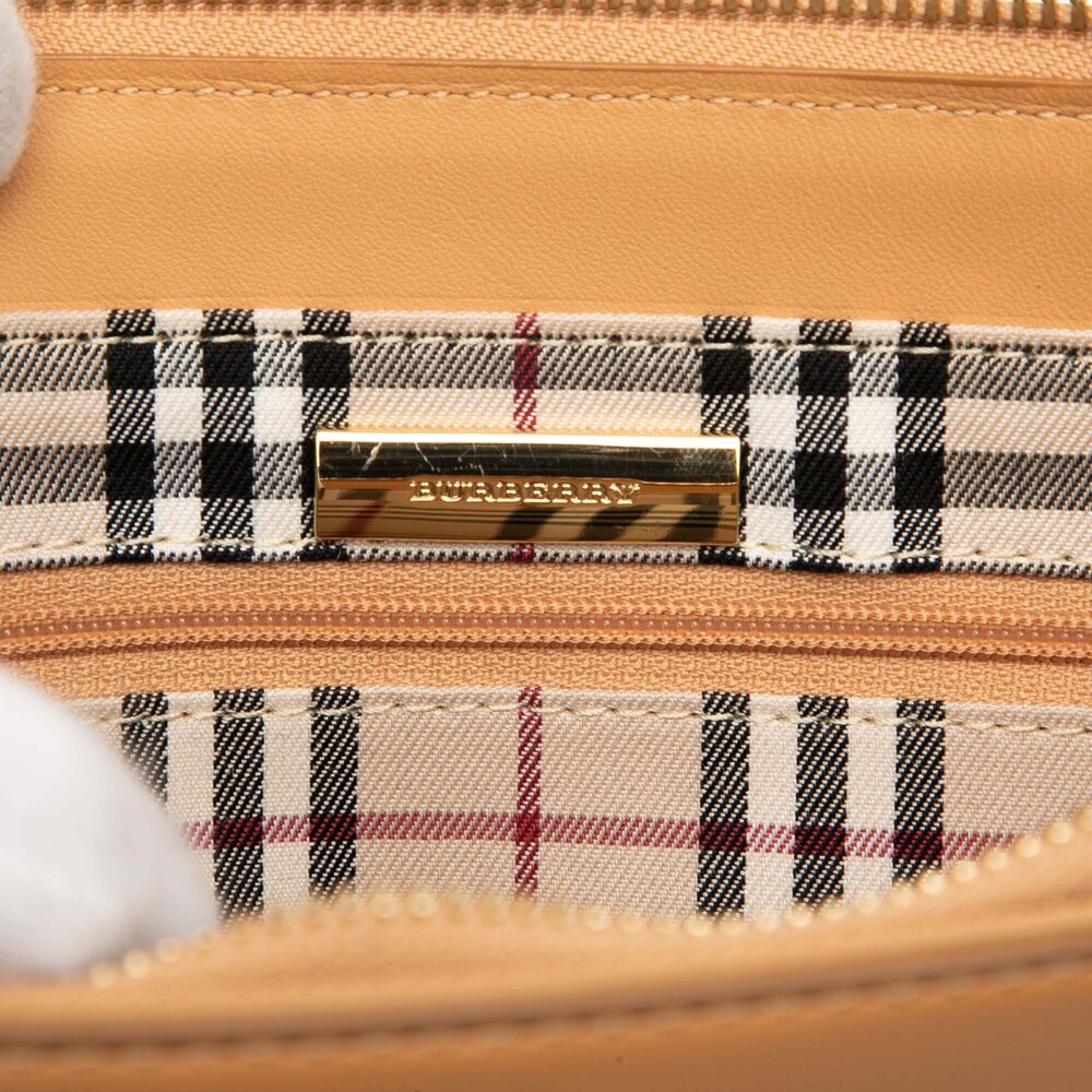 Pre-Loved Burberry Leather Tote - Picture 5 of 7